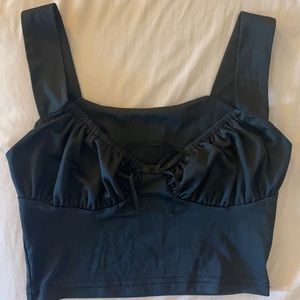 Black Bustier Tank Top size S